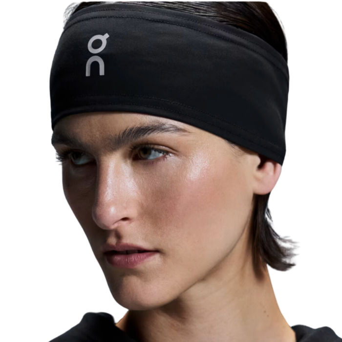 Bandeau Sportif On Running Core Headband - Black – Image 3