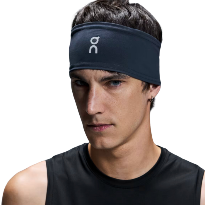 Bandeau Sportif On Running Core Headband - Navy – Image 3