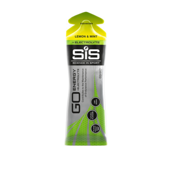 Gel SIS Go Energy + Electrolyte Citron & Menthe Gel - 60ml