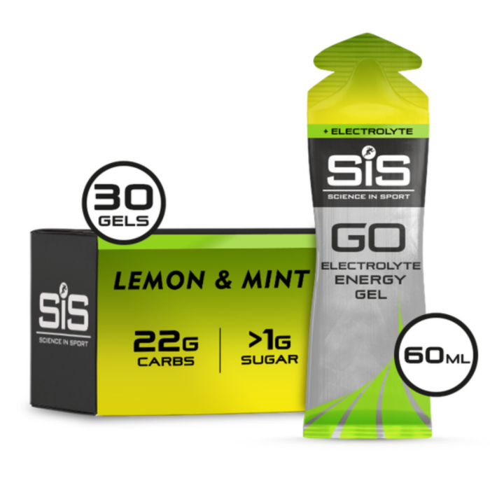 Gel SIS Go Energy + Electrolyte Citron & Menthe Gel - 60ml