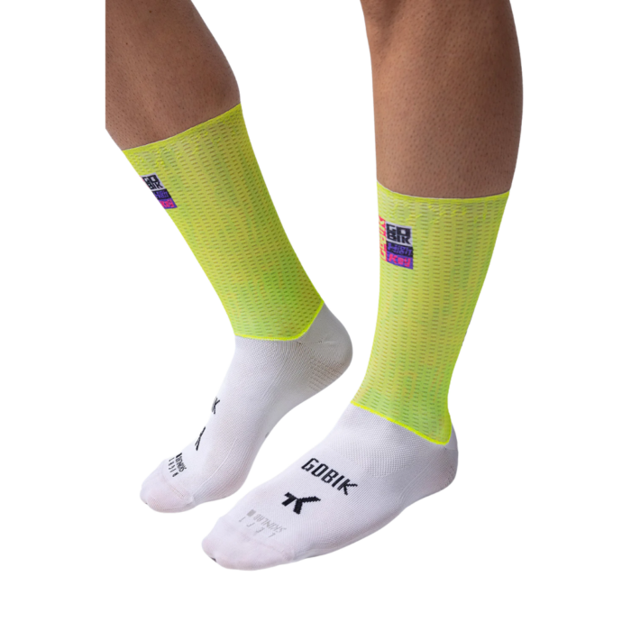 Chaussettes Gobik Aero Vortex Liquid Lime