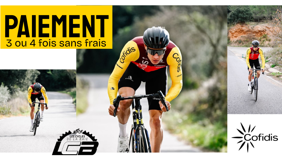 Payez votre vélo ou votre équipement en 3 ou 4 fois sans frais