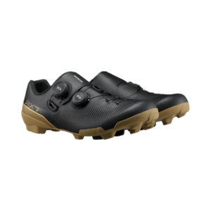 Chaussure Gravel Shimano SH-RX710 vue de profil, avec double serrage BOA® pour un ajustement précis.