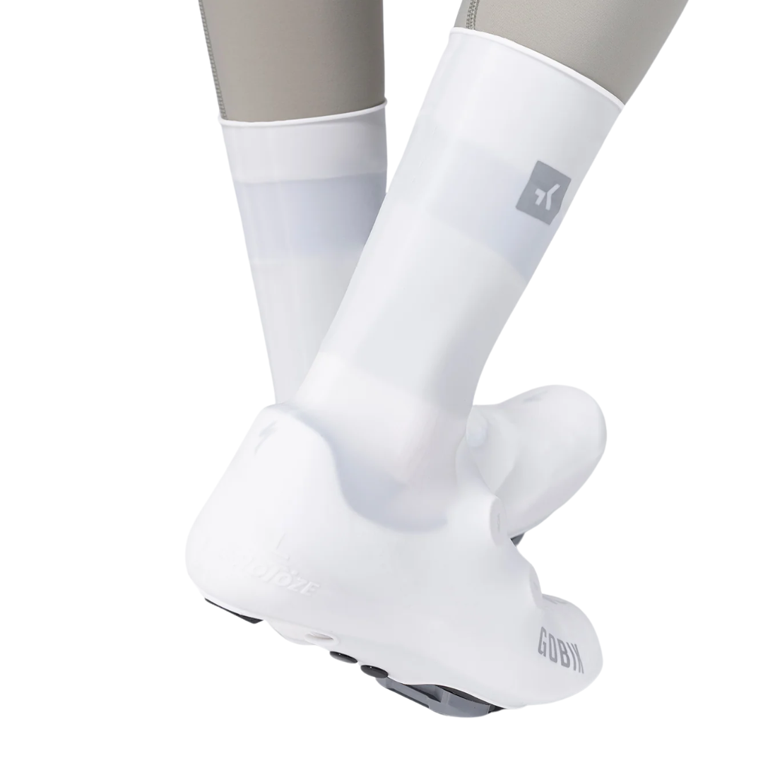 Couvre Chaussures de Pluie Gobik Velotoze Snaps | Blanc